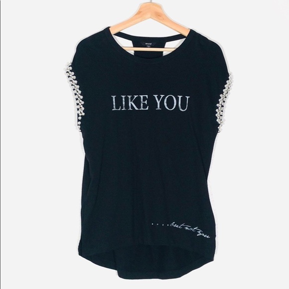 Guess Embellished Muscle Terry Top - Picture 14 of 14